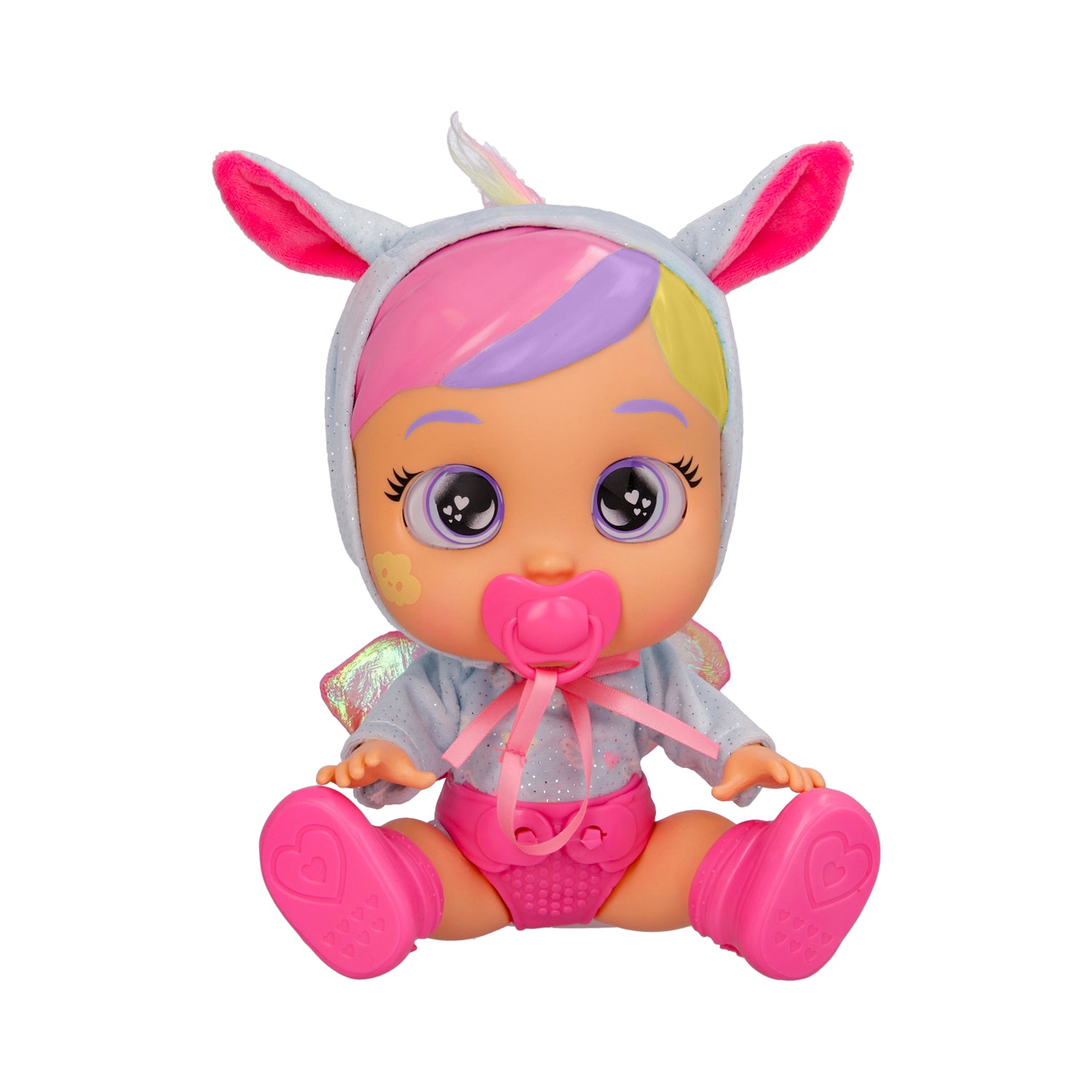 IMC TOYS - Cry Babies Daycare Jenna - Bambola Interattiva che Piange Lacrime Vere